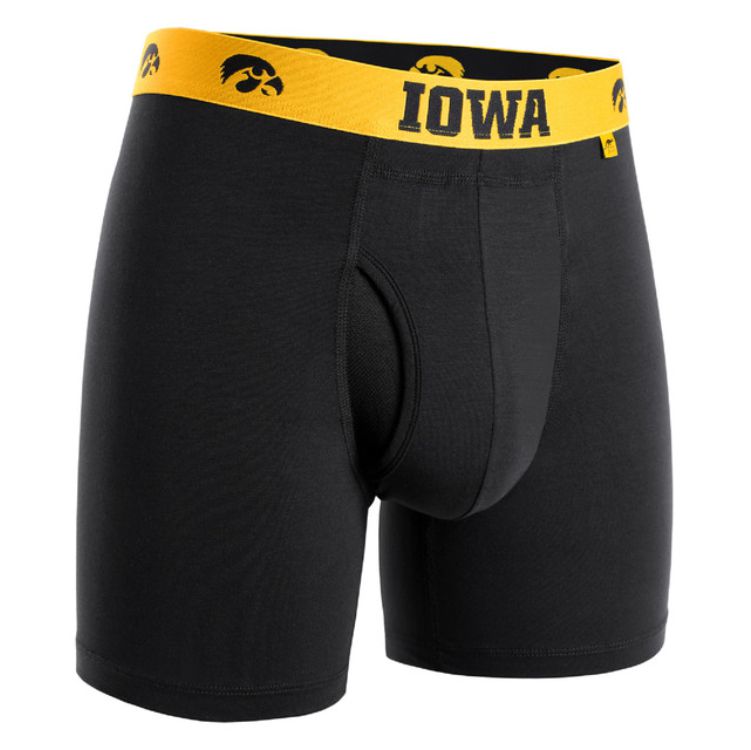 2UNDER Iowa Hawkeye Swing Shift 6" Boxer Brief