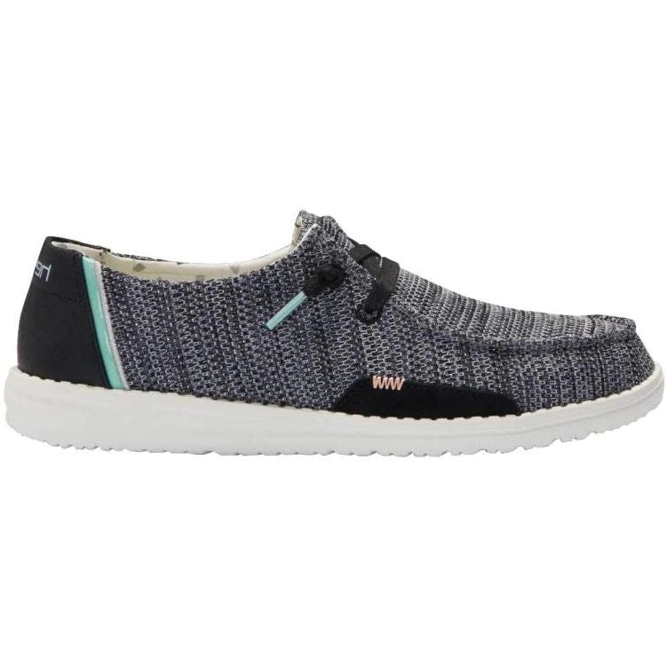 HEYDUDE Wendy Sox Sparkling Black