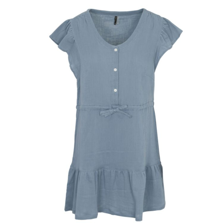 NORTH RIVER Double Weave Tiered Dress