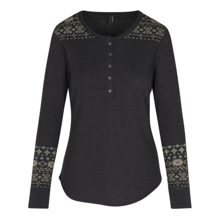 NORTH RIVER HONEY LAKE WAFFLE HENLEY