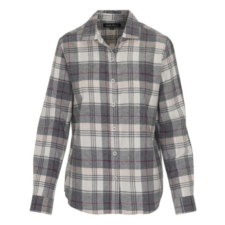 NORTH RIVER TIMBERLINE FLANNEL MED. HEATHER