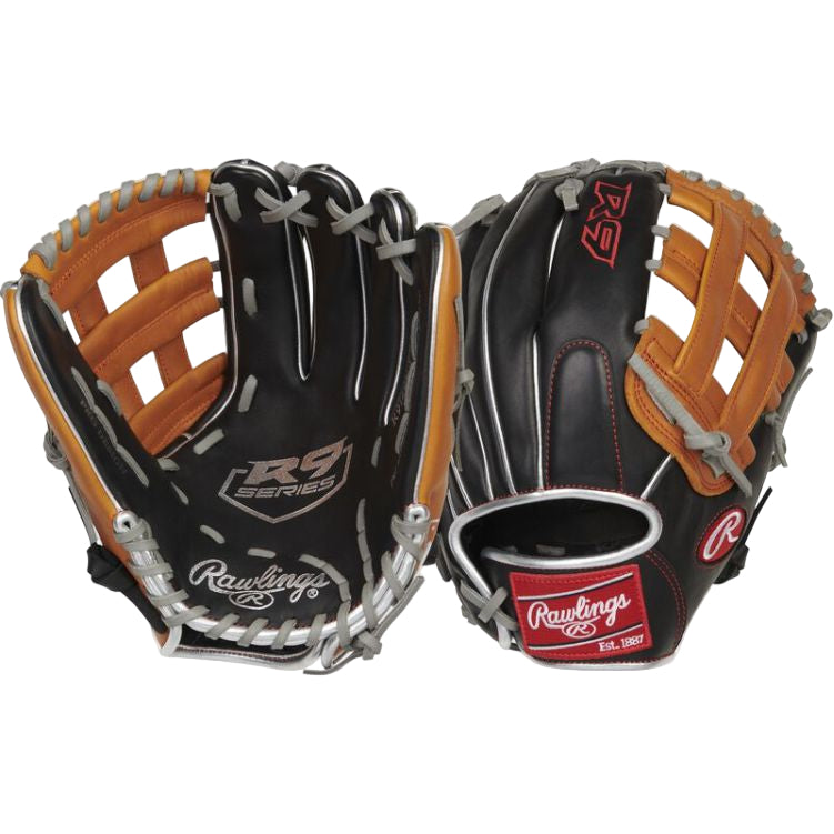RAWLINGS R9 ContoUR Baseball Gloves (11.5-12")