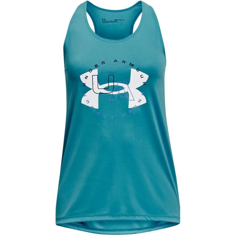 UA Youth Blue Tank
