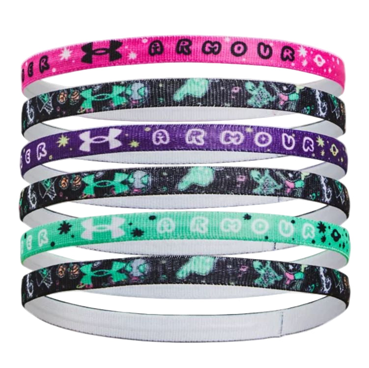 UNDER ARMOUR Girls Headband 6 Pack