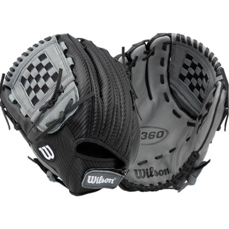 WILSON A360 12.5" Fielder’s Baseball/Softball Glove-LEFT HAND THROW