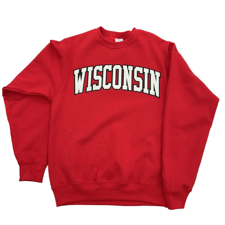 PORT & CO Wisconsin Crew Neck