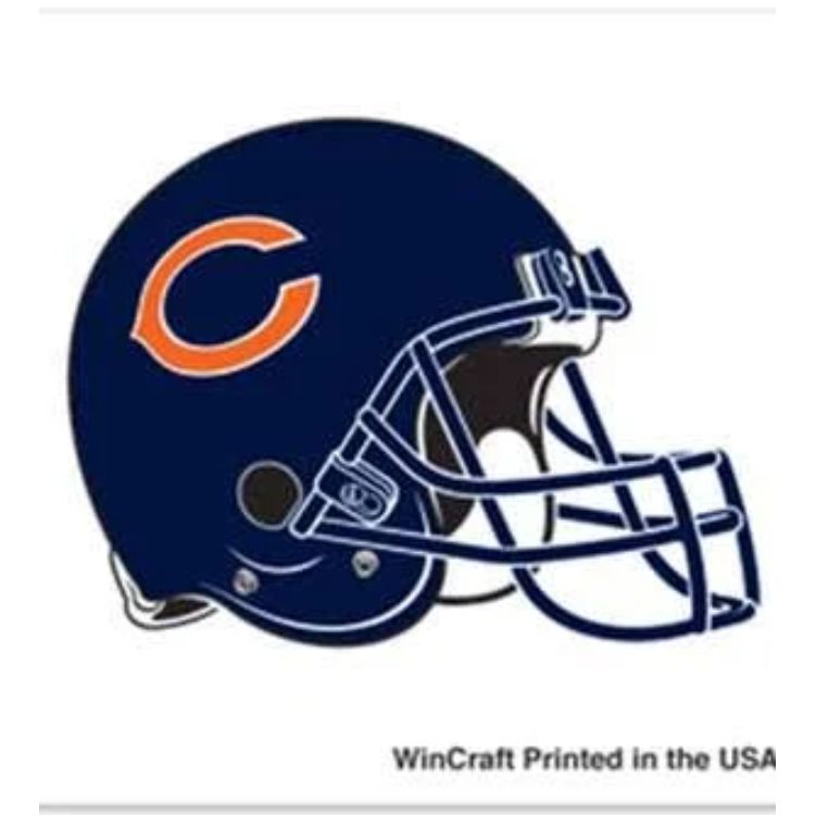 WINCRAFT NFL 4 Pack Bears Temporary Face Tattoos