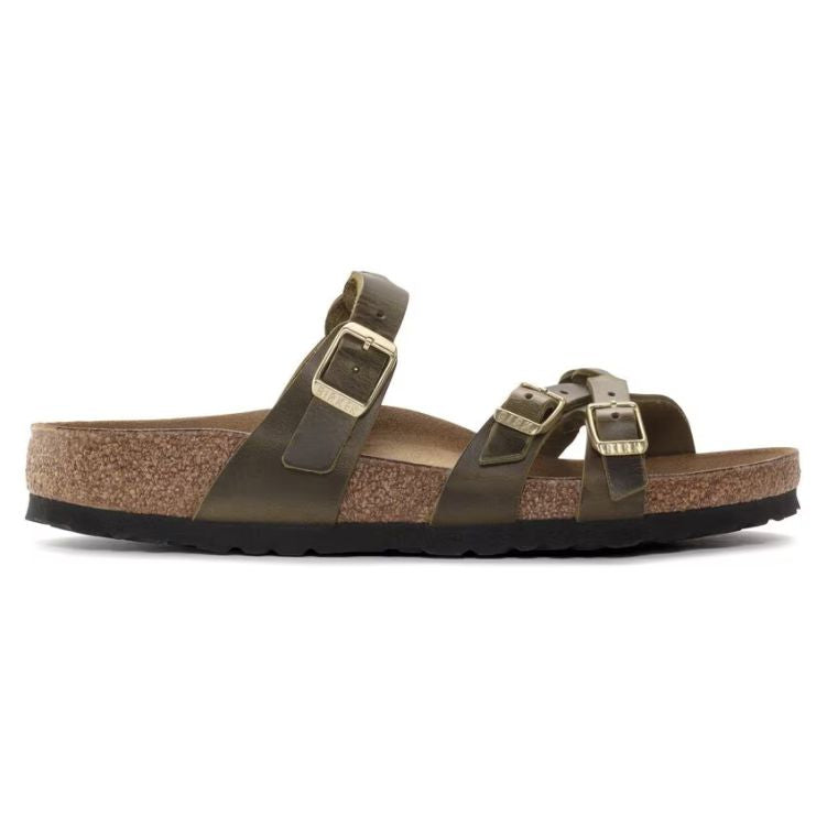 BIRKENSTOCK Franca Braided Olive