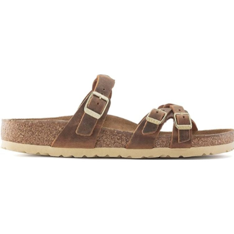 BIRKENSTOCK Franca Braided Cognac