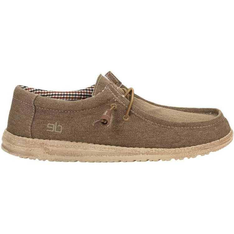 HEY DUDE Wally Nut Lace Up Loafers