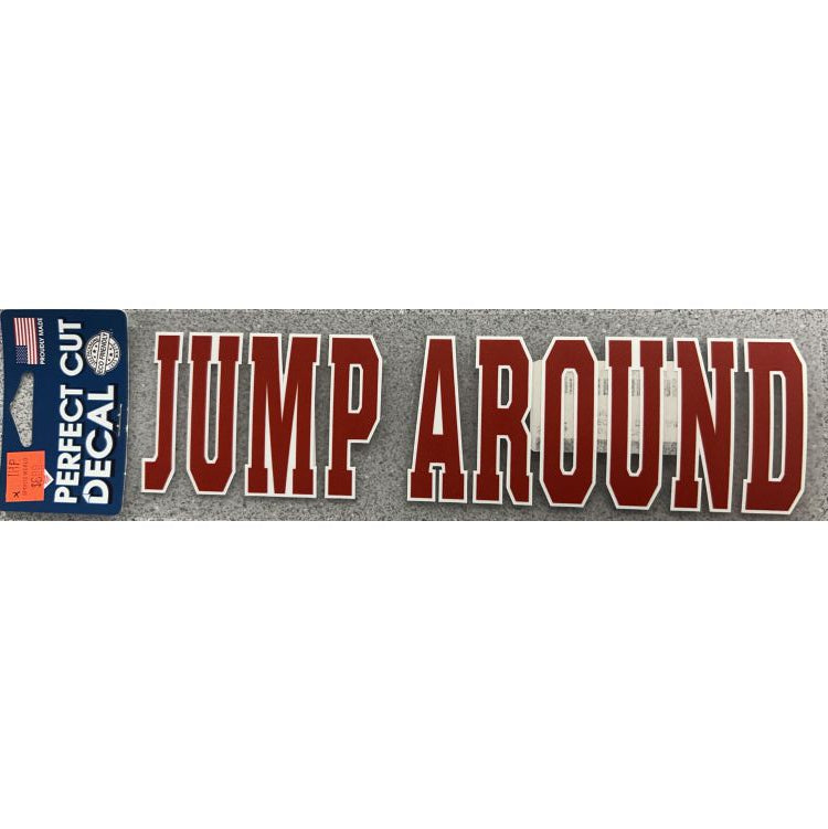 Wincraft Perfect Decal Jump Around WI