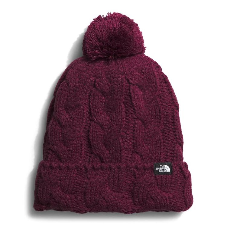 NORTH FACE Pom Beanie Boysenberry