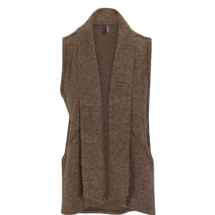NORTH RIVER Hawthorne Knitted Vest Caribou