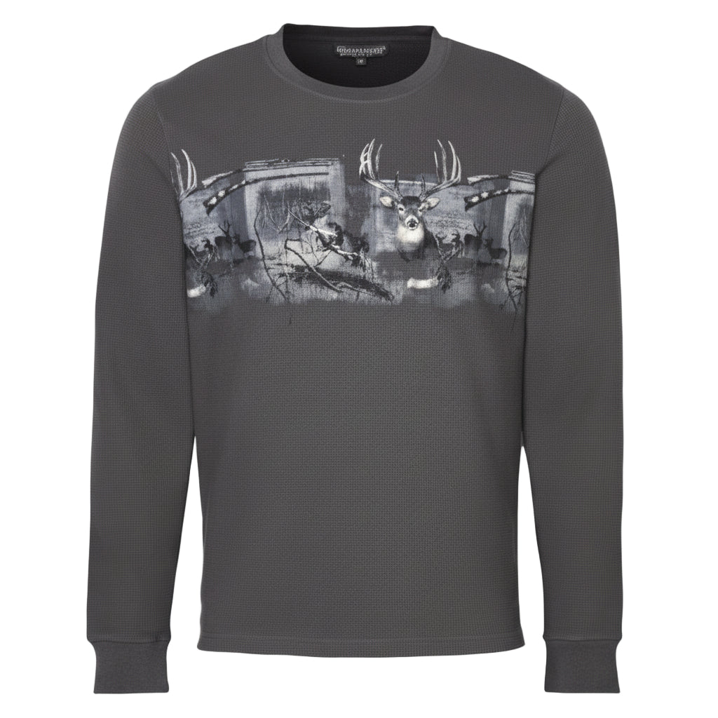 NORTH RIVER Long Sleeve Graphic Shirt