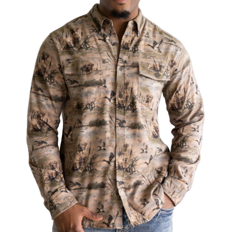 NORTH RIVER TRAIL FLANNEL LS