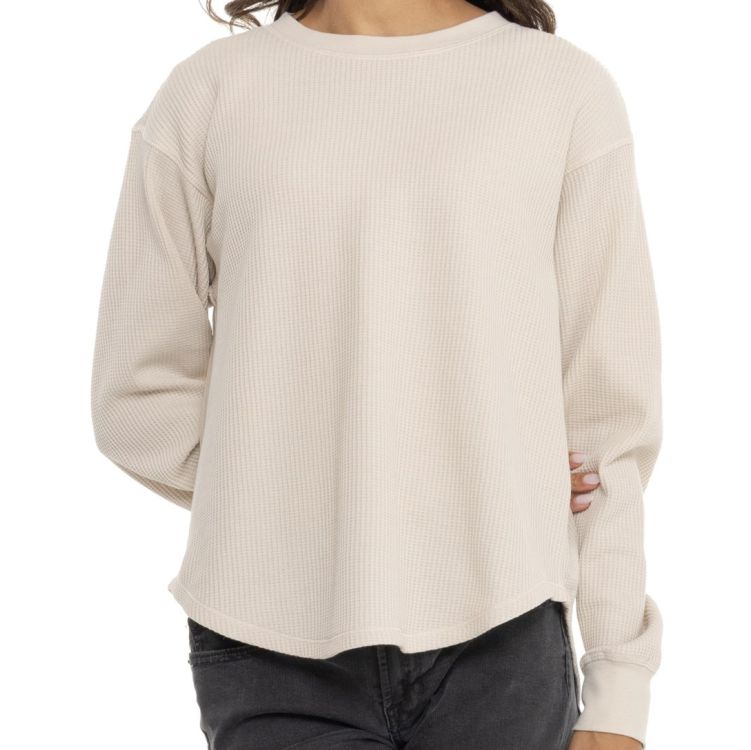NORTH RIVER Waffle Knit Long Sleeve Shirt