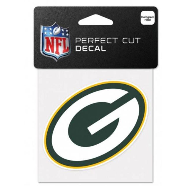 NFL Perfect Cut Decal Packers 8X8