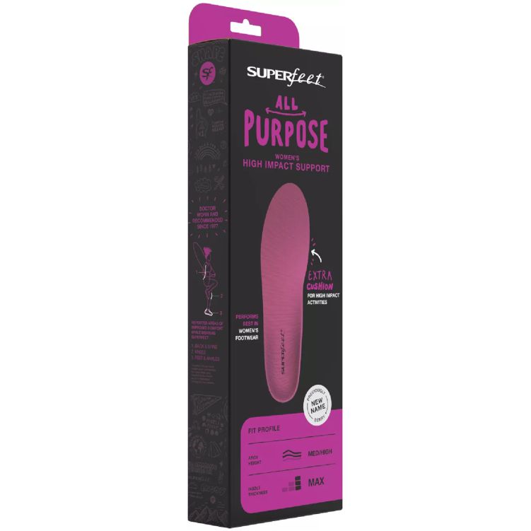 Superfeet All Purpose Extra Cushion Arch Support
