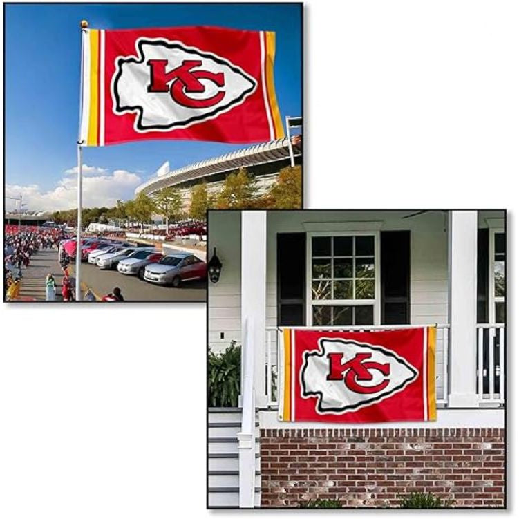 NFL Deluxe Flag Chiefs 3'x5'