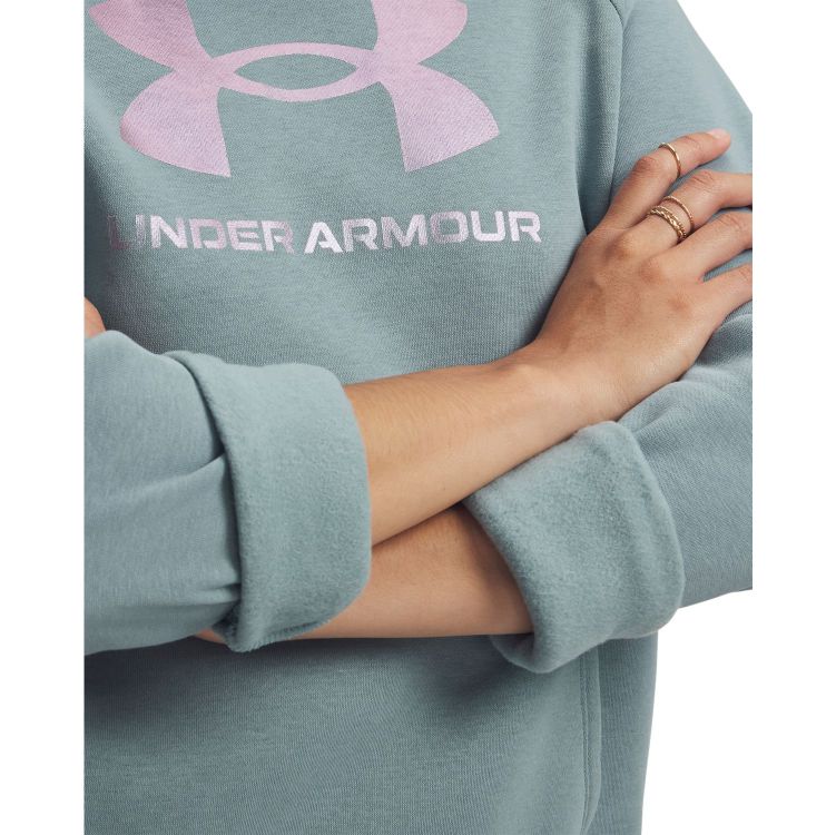 UNDER ARMOUR RIVAL HOODIE IRIDESCENT