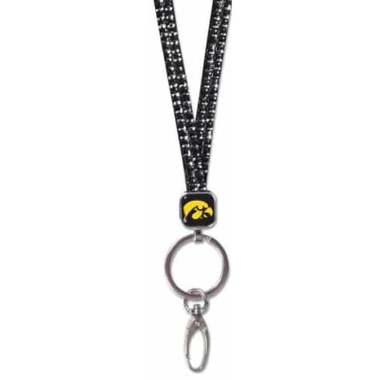 WINCRAFT Bling Lanyard Iowa Hawkeyes