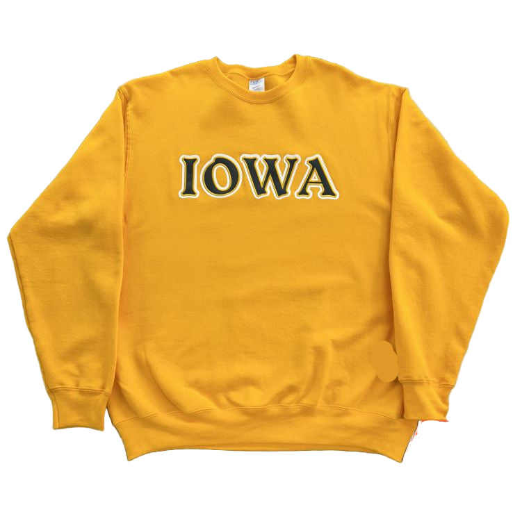 PORT & CO Iowa Hawkeye Crew Neck