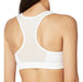 White sports bra on a plain background