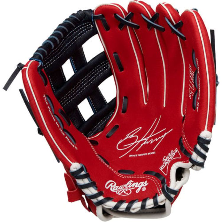 RAWLINGS Sure Catch Bryce Harper Signature Youth Baseball Glove