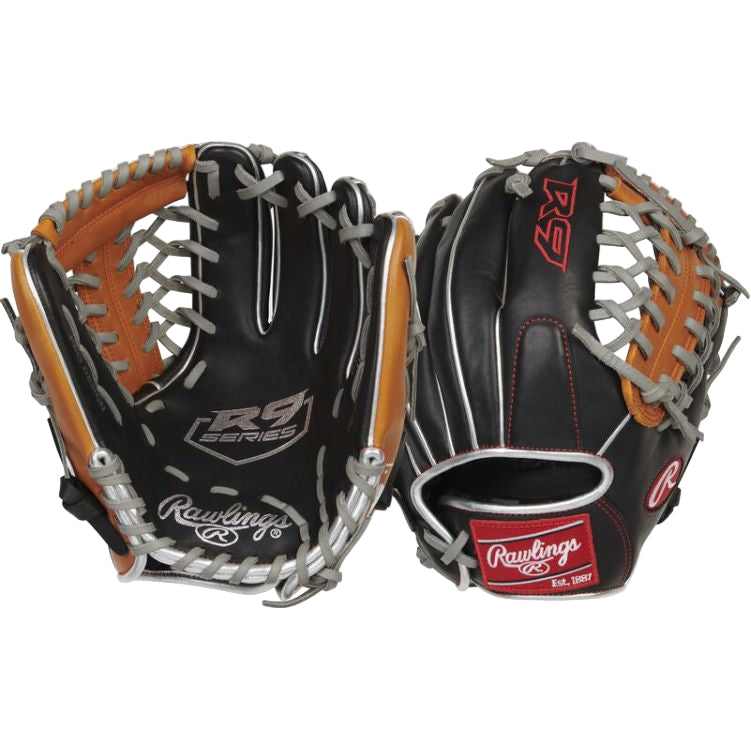 RAWLINGS R9 ContoUR Baseball Gloves (11.5-12")