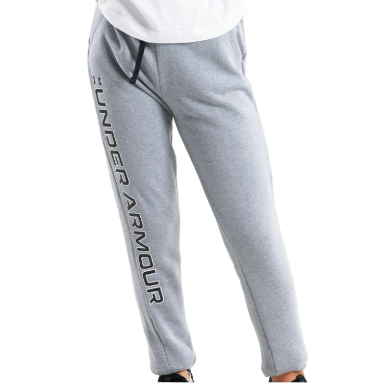 UA Youth Rival Fleece Jogger Gray