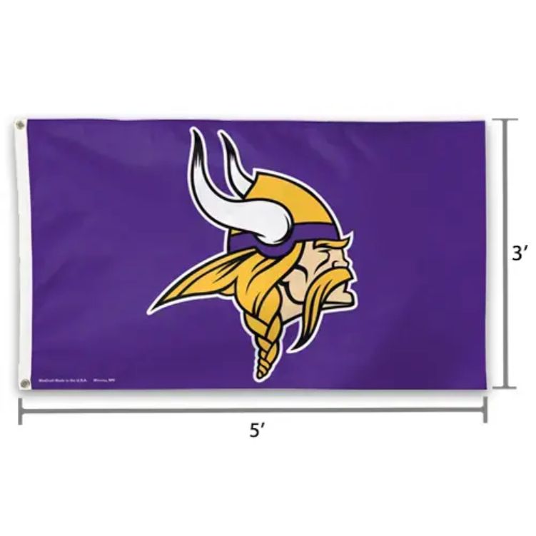 WINCRAFT 3x5 Vikings Flag
