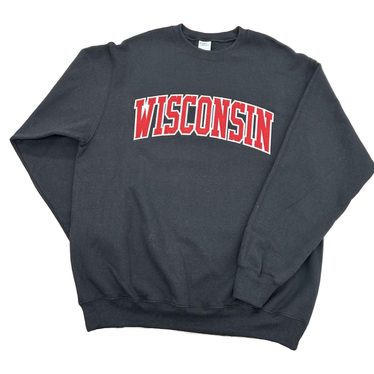 PORT & CO Wisconsin Crew Neck