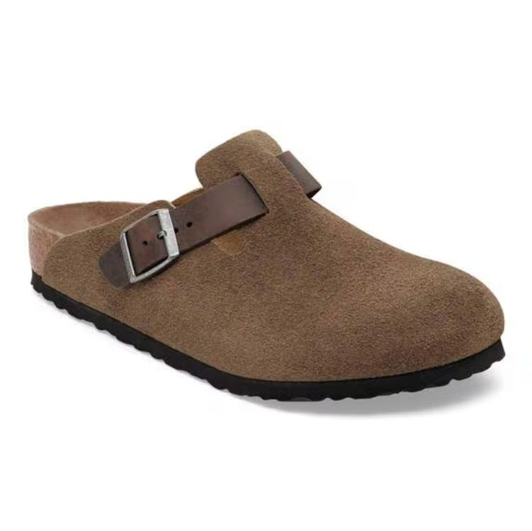 BIRKENSTOCK Boston Clog Dark Tea