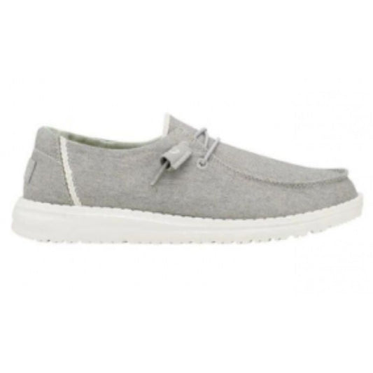 HEYDUDE Wendy Chambray Braid Grey