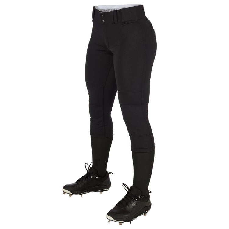 CHAMPRO Tournament Softball Pants (black, white, grey & red)