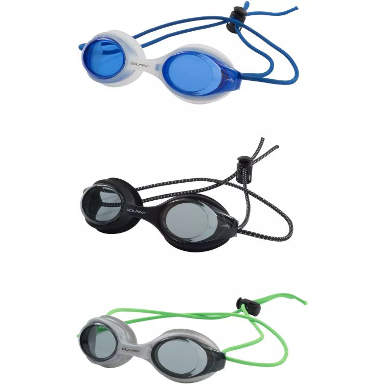 DOLFIN Bungee Racer Goggles 3-Pack