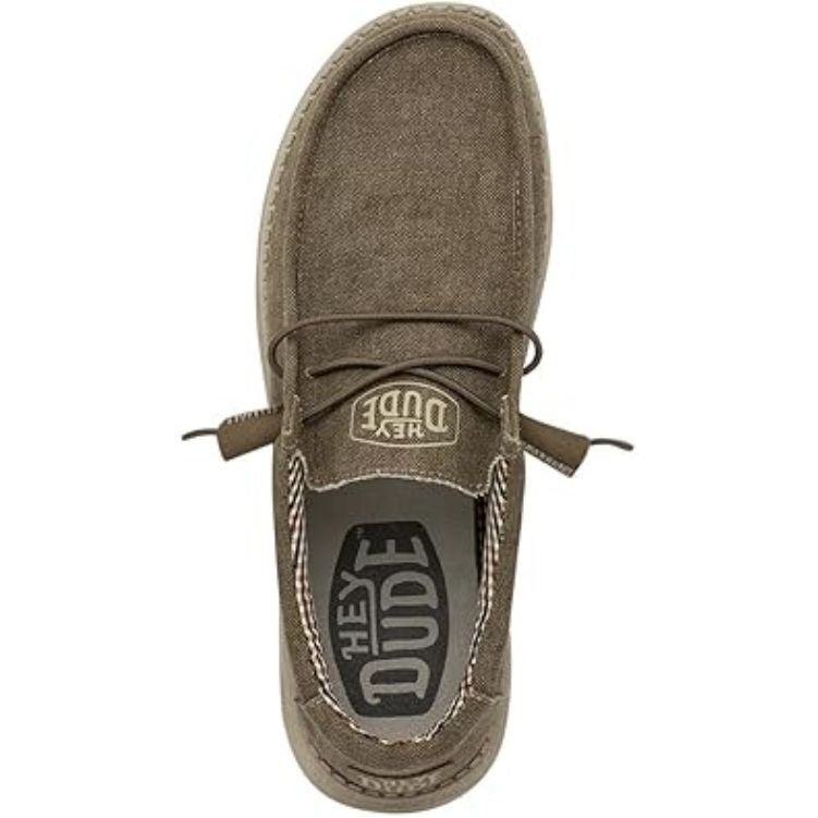 HEY DUDE Wally Nut Lace Up Loafers