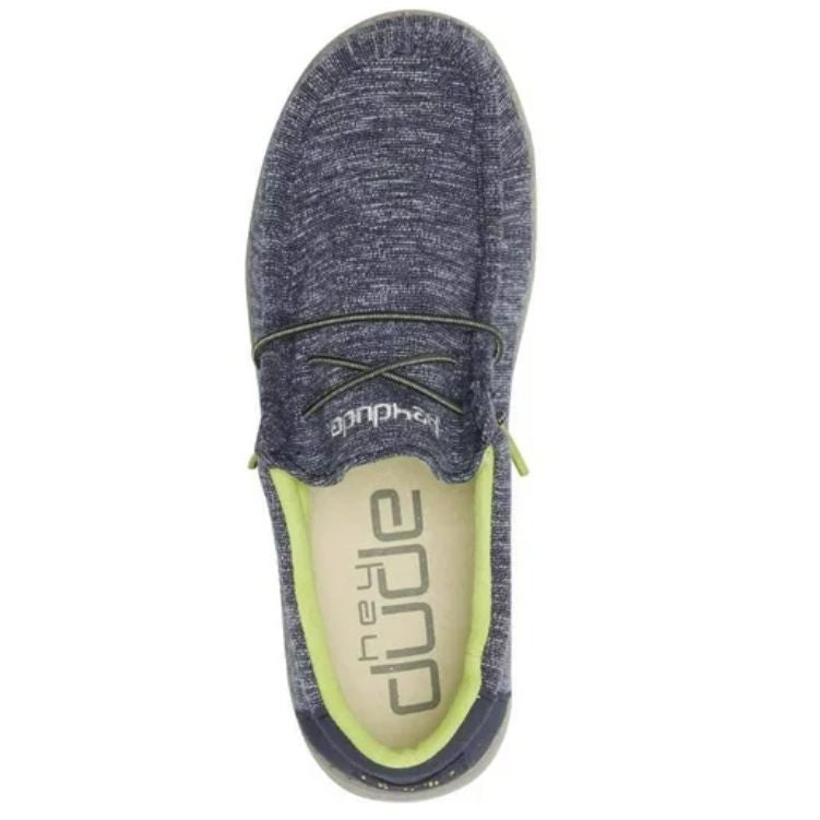 HEY DUDE Wally Youth Stretch Navy