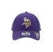 Purple Vikings hat with a glitter logo