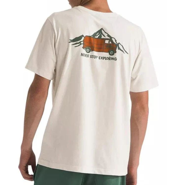 NORTH FACE Great Outdoors Graphic Tee White Dune
