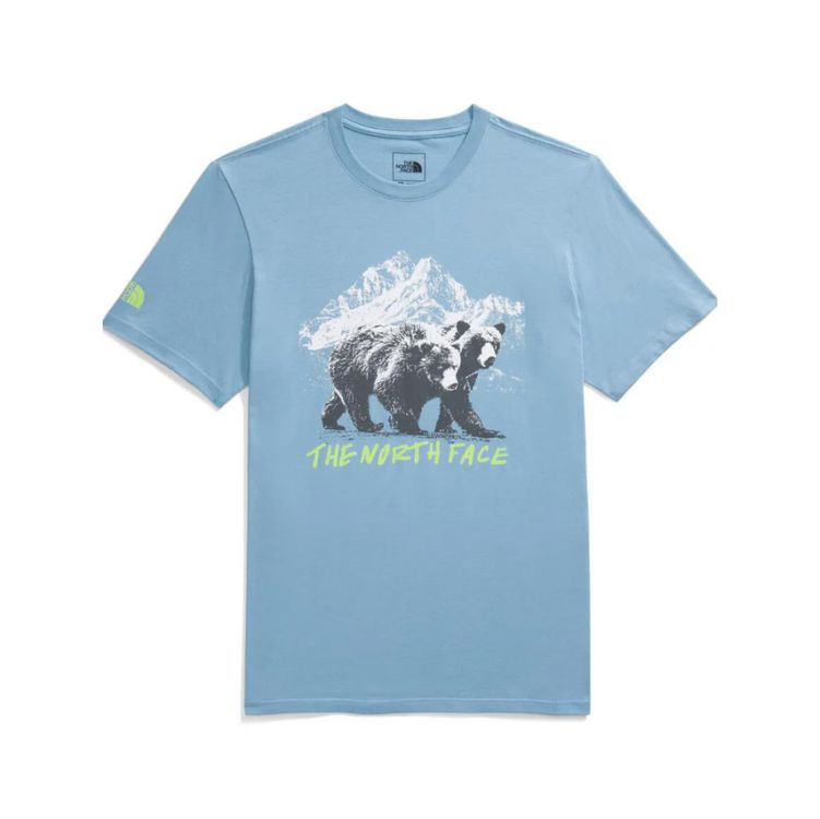 NORTH FACE Bears Tee Steel Blue