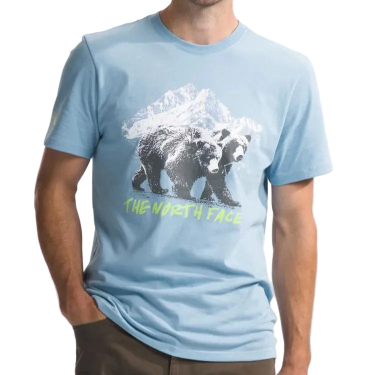 NORTH FACE Bears Tee Steel Blue
