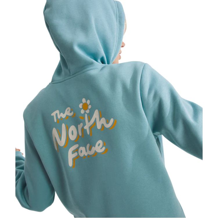 NORTH FACE EVO Floral Blue Eclipse Hoodie