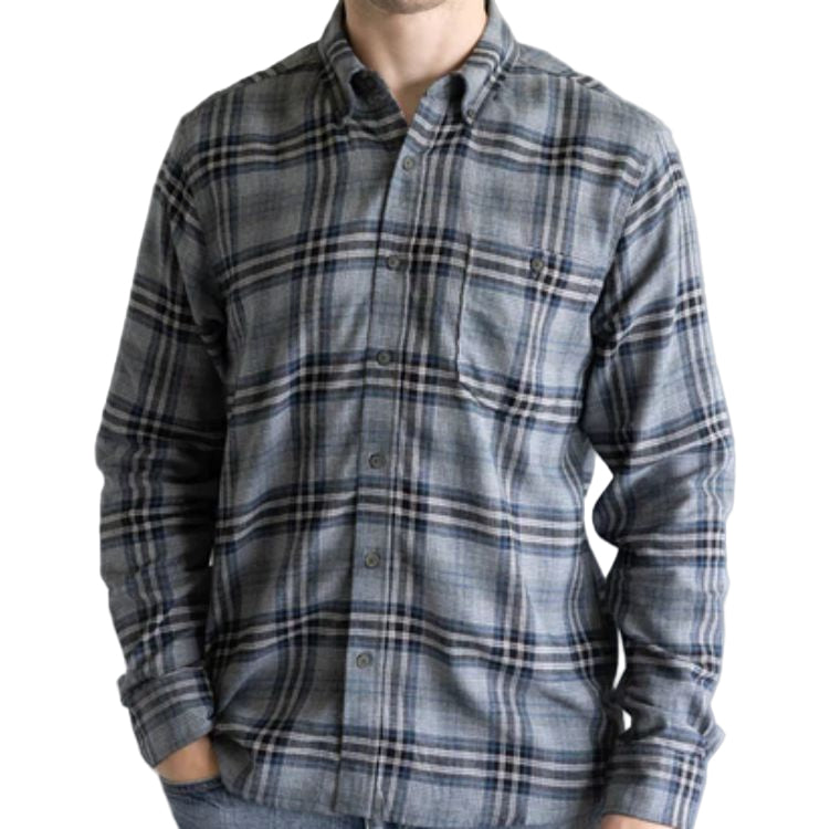 NORTH RIVER Heather Blue Flannel