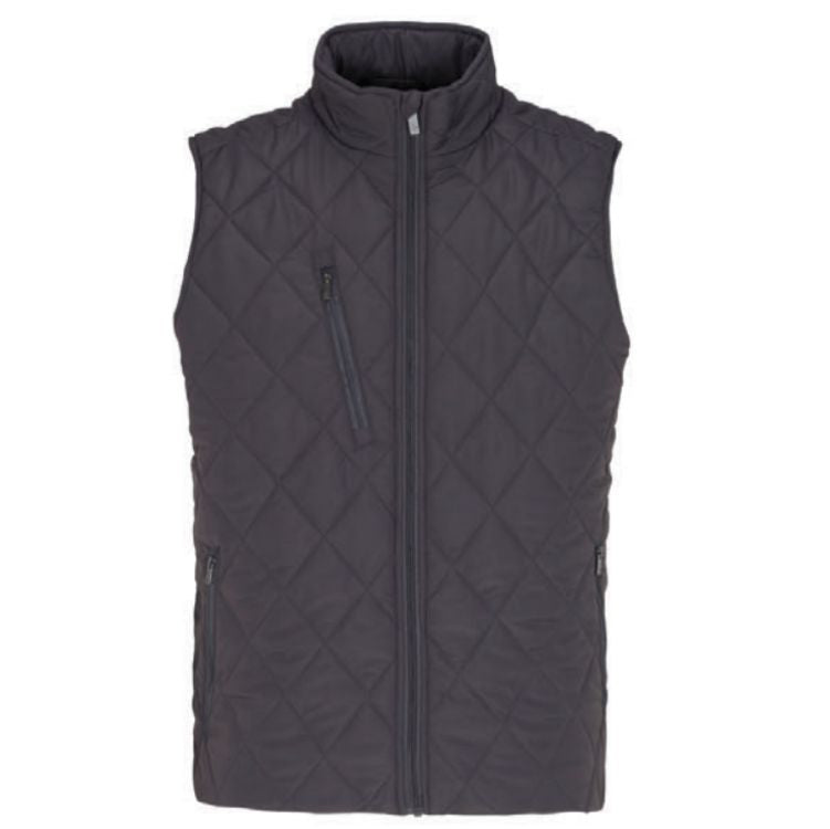 NORTH RIVER Quilted Diamond Cut Full Zip Vest