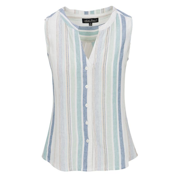 NORTH RIVER Harbor Gray sleeveless top