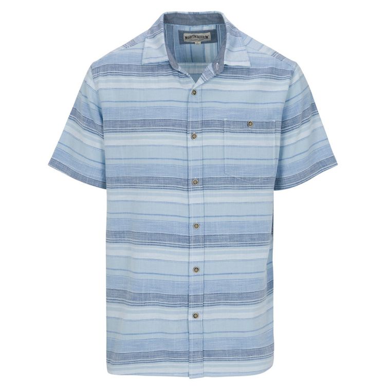 NORTH RIVER Crosshatch Button-down