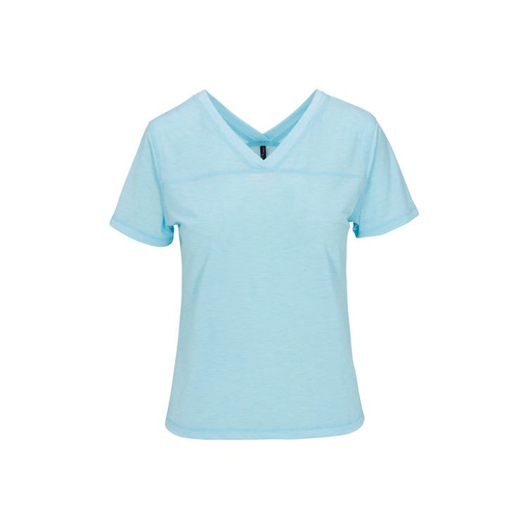 NORTH RIVER Zinnia V-Neck Tee Tropical Breeze