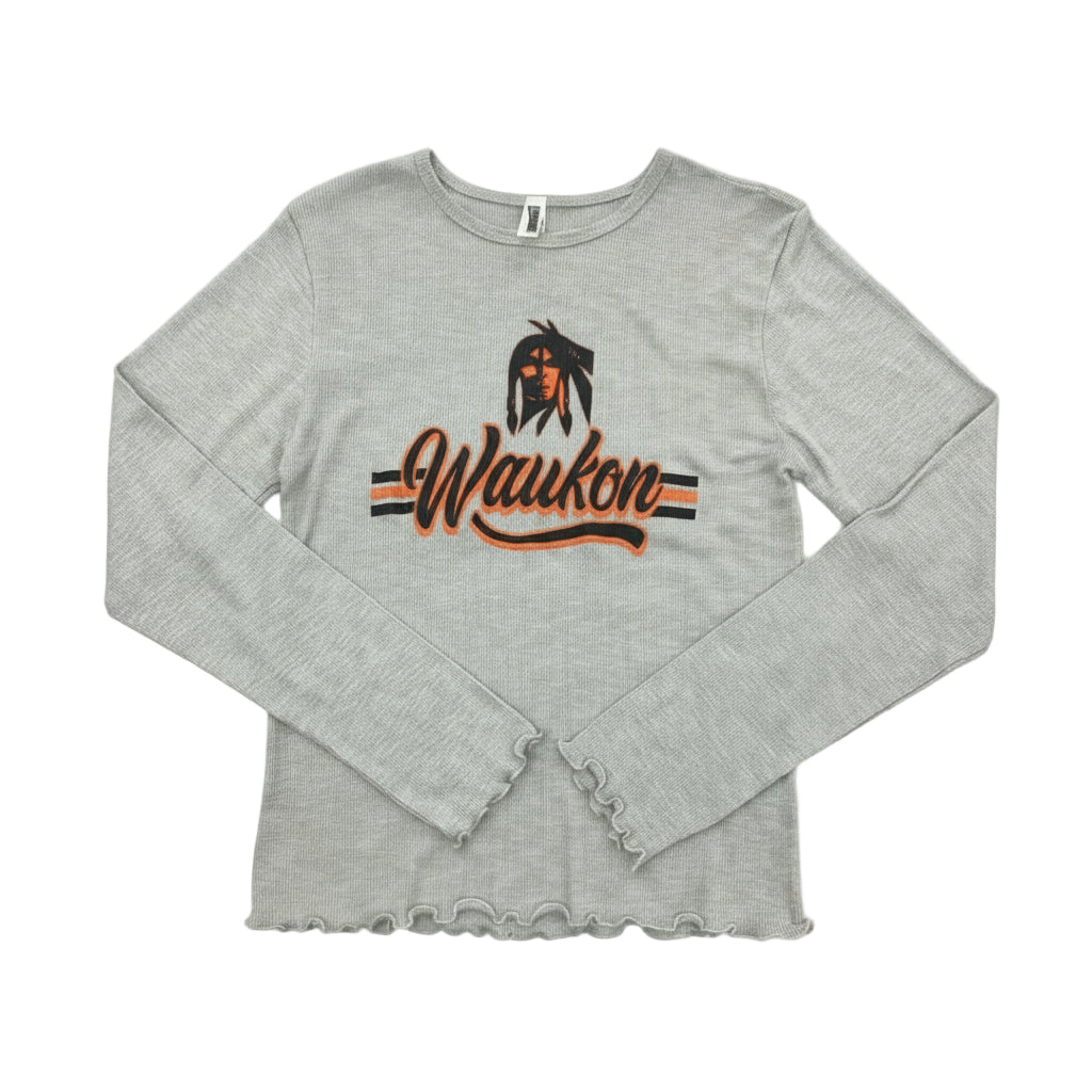 PENNANT Waukon Indians Lettuce Hem Long Sleeve