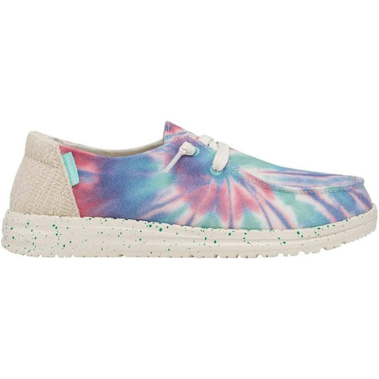 HEYDUDE Wendy Tie Dye Rose Candy